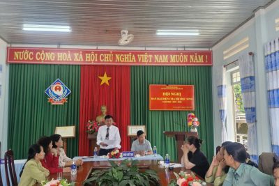 Hội nghị họp Ban đại diện cha mẹ học sinh đầu năm học 2025 – 2026